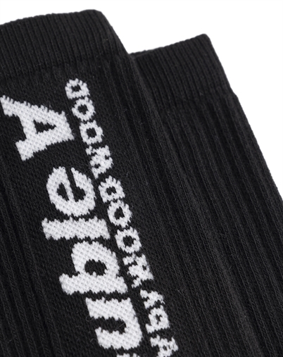 Wood Wood - WWRyder 2 Pack Strømper - Black/White